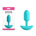 INYA Pulse - Teal - Teal 11 cm USB Rechargeable Vibrating Butt Plug NS Novelties Discreet Intimate Essentials.