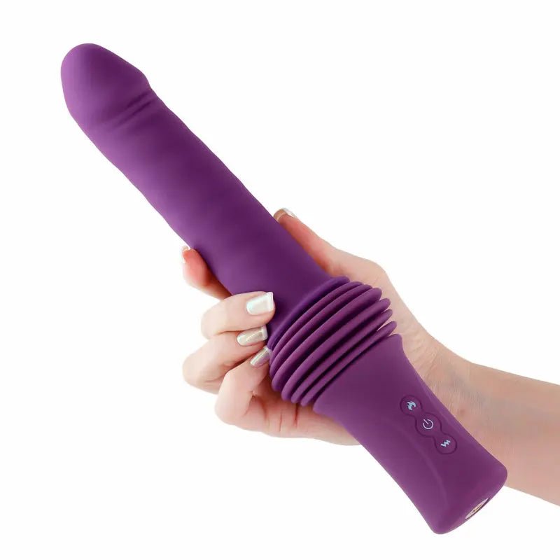 Shop affordable quality INYA Super Stroker - 36.8 cm USB Rechargeable Thrusting Vibrator with Remote Control & Stand - Discreet Intimate Essentials - VIBRATORS - NS Novelties