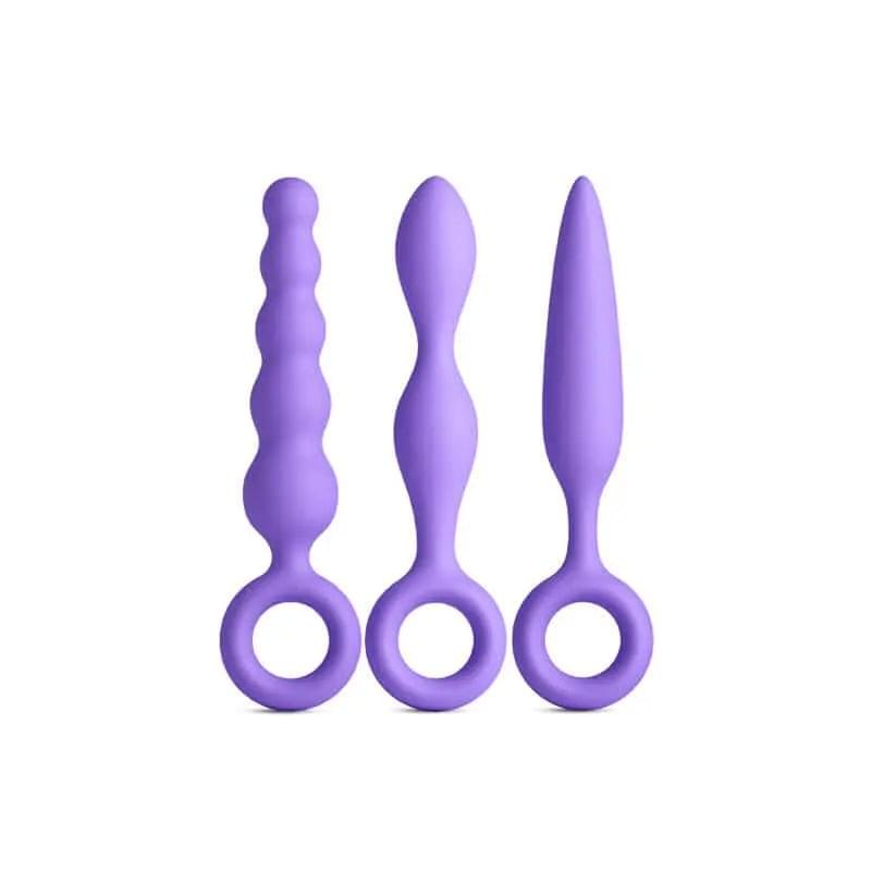 INYA Trio Kit -  -  Anal Plugs - Set of 3 NS Novelties Discreet Intimate Essentials.