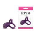 INYA Valiant - Berry -  USB Rechargeable Vibrating Cock Ring NS Novelties Discreet Intimate Essentials.