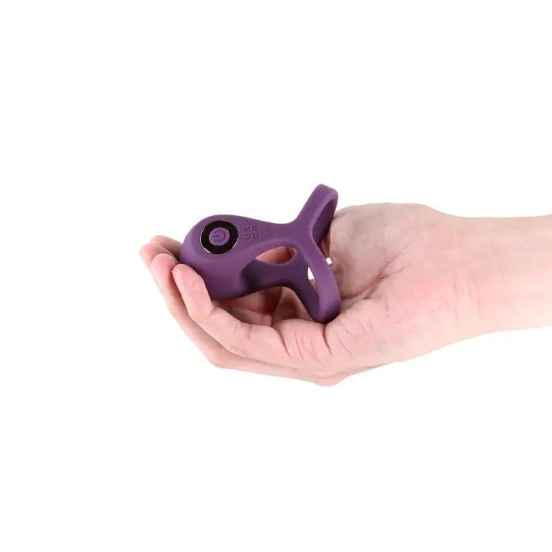 INYA Valiant - Berry -  USB Rechargeable Vibrating Cock Ring NS Novelties Discreet Intimate Essentials.