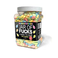 Jar Of Fucks I Have To Give - Fruit Flavoured Lollies - 850 gram Jar Little Genie Discreet Intimate Essentials.