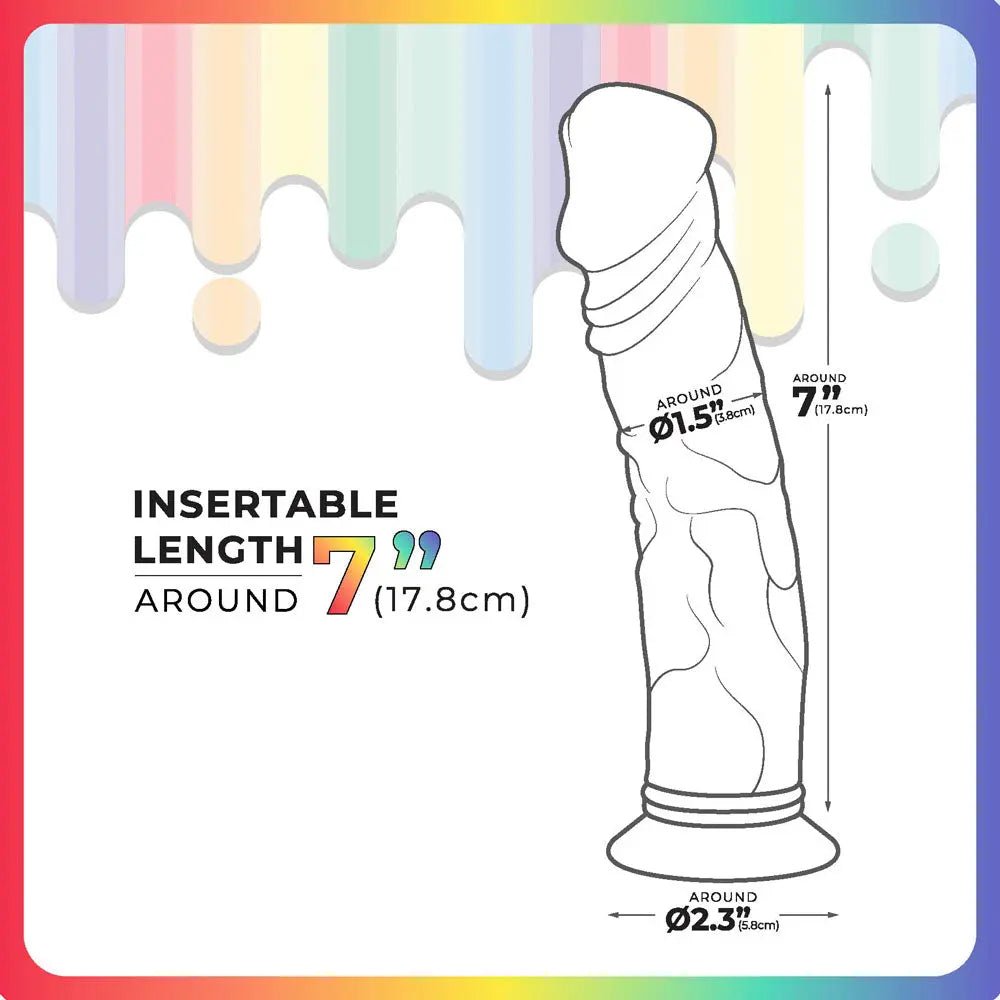 Shop affordable quality Jellido 18cm Dildo - Clear 18 cm Dildo - Discreet Intimate Essentials - DONGS - Excellent Power