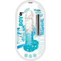 Jelly Vibrator Dream Boy USB 8in Turquoise Hott Products Discreet Intimate Essentials.