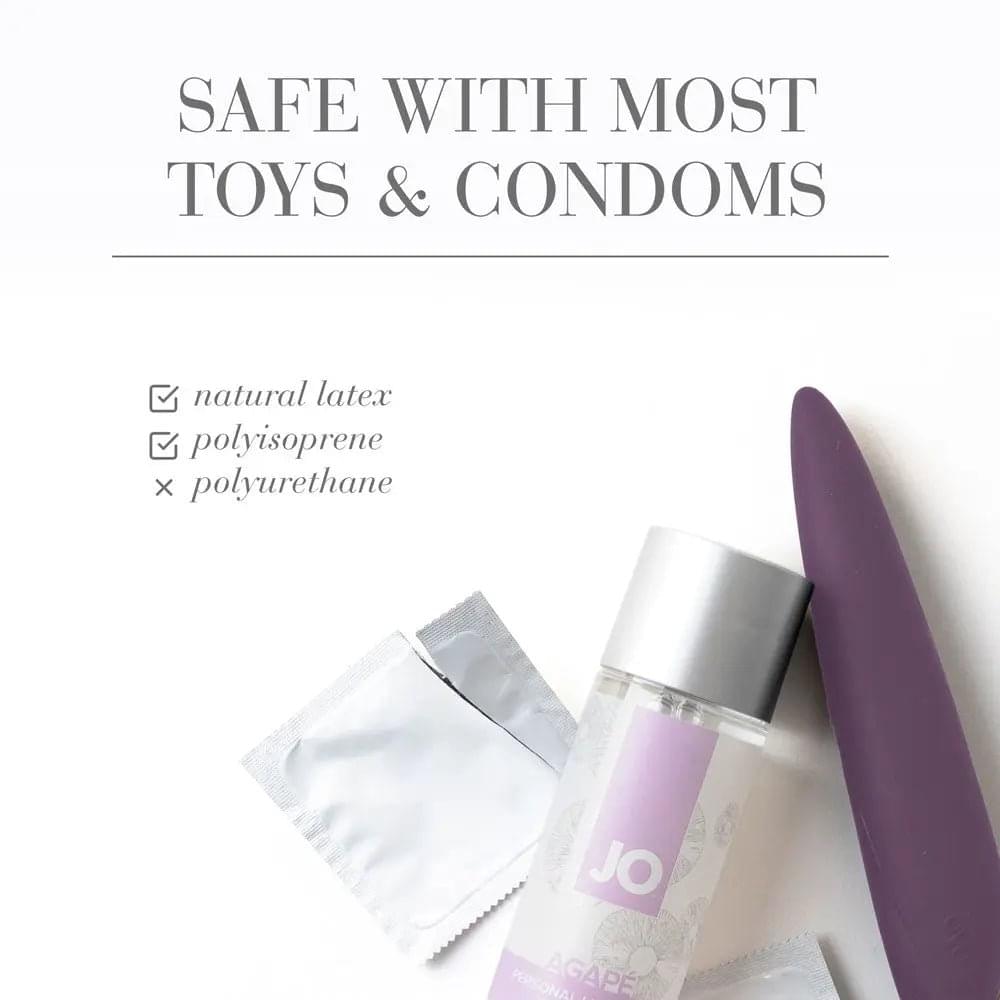 JO Agape Original Lube - 120 mL - Water Based Lubricant for Sensitive Skin - 120 ml Bottle JO Discreet Intimate Essentials.