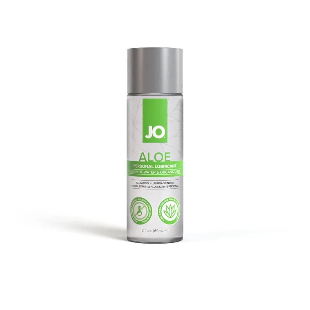 JO Aloe - 60ml - Water Based Lubricant with Aloe - 60 ml Bottle JO Discreet Intimate Essentials.