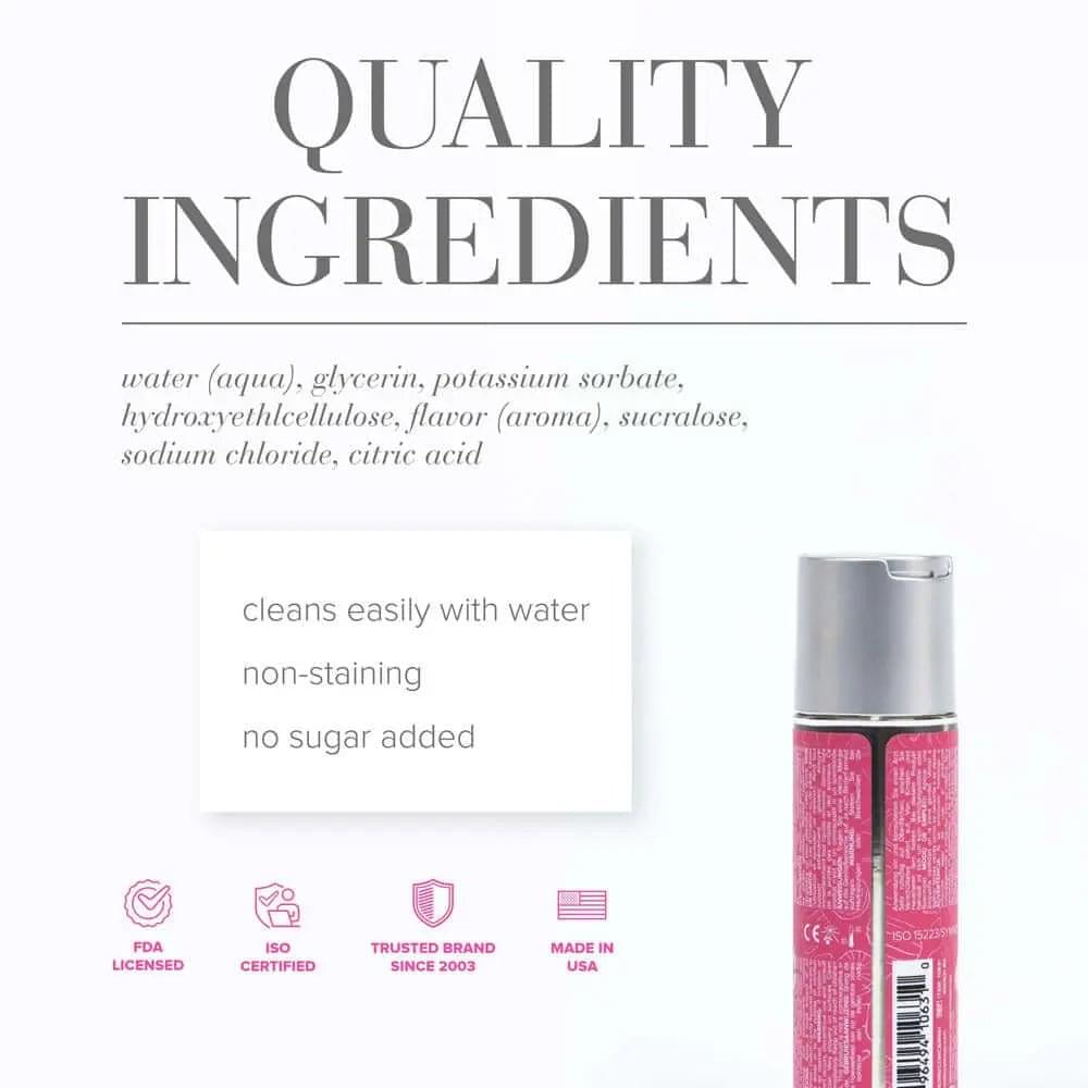 JO Candy Shop Cotton Candy Lube - 60 mL - Cotton Candy Flavoured Water Based Lubricant - 60 ml Bottle JO Discreet Intimate Essentials.