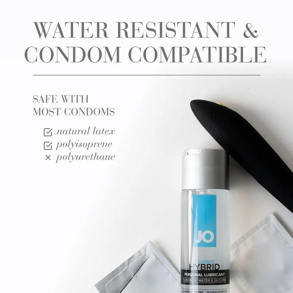 JO Classic Hybrid - Hybrid Lubricant - 120 ml Bottle JO Discreet Intimate Essentials.