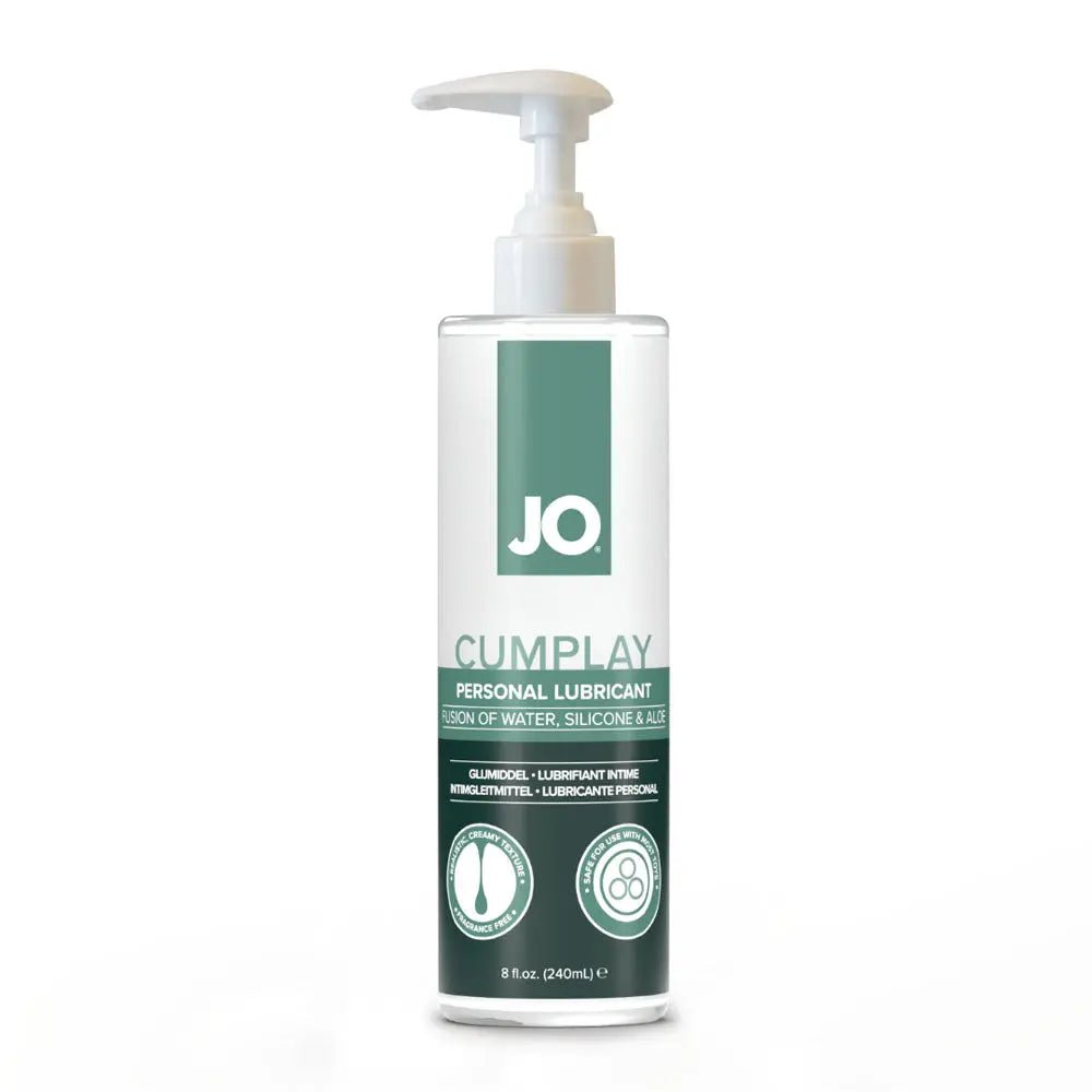 Shop affordable quality JO Cumplay Lube - 240 mL - Cum Style Lubricant - 240 ml Pump Bottle - Discreet Intimate Essentials - LOTIONS & LUBES - JO