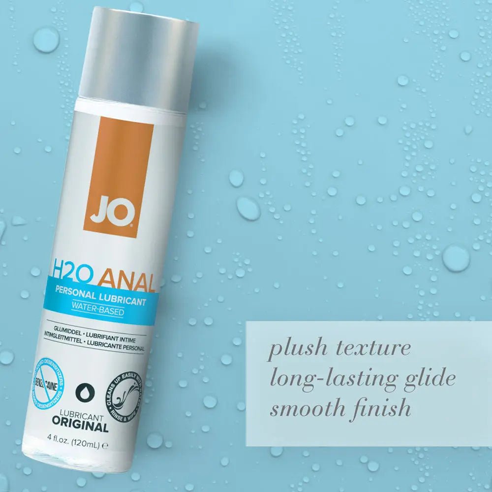 Shop affordable quality JO H2O Anal Lube - 240 mL - Water Based Anal Lubricant - 240 ml Bottle - Discreet Intimate Essentials - LOTIONS & LUBES - JO