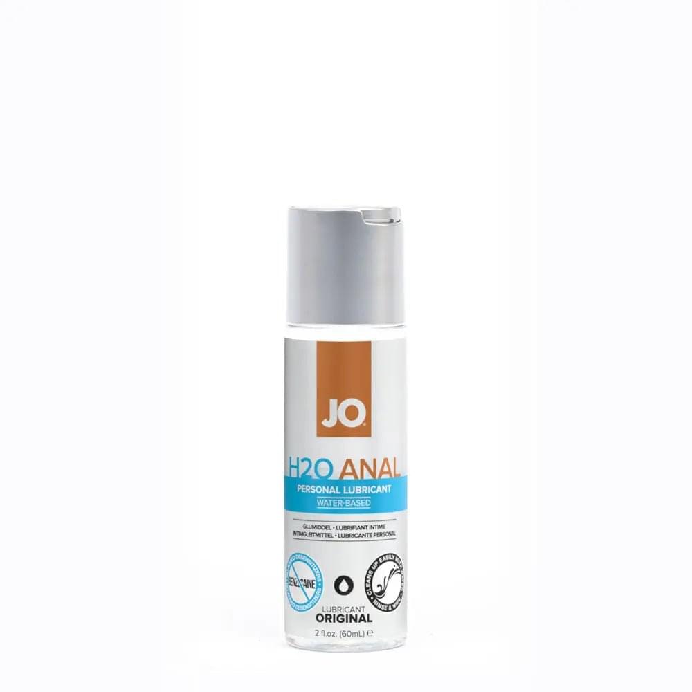 JO H2O Anal Lube - 60 mL - Water Based Anal Lubricant - 60 ml Bottle JO Discreet Intimate Essentials.