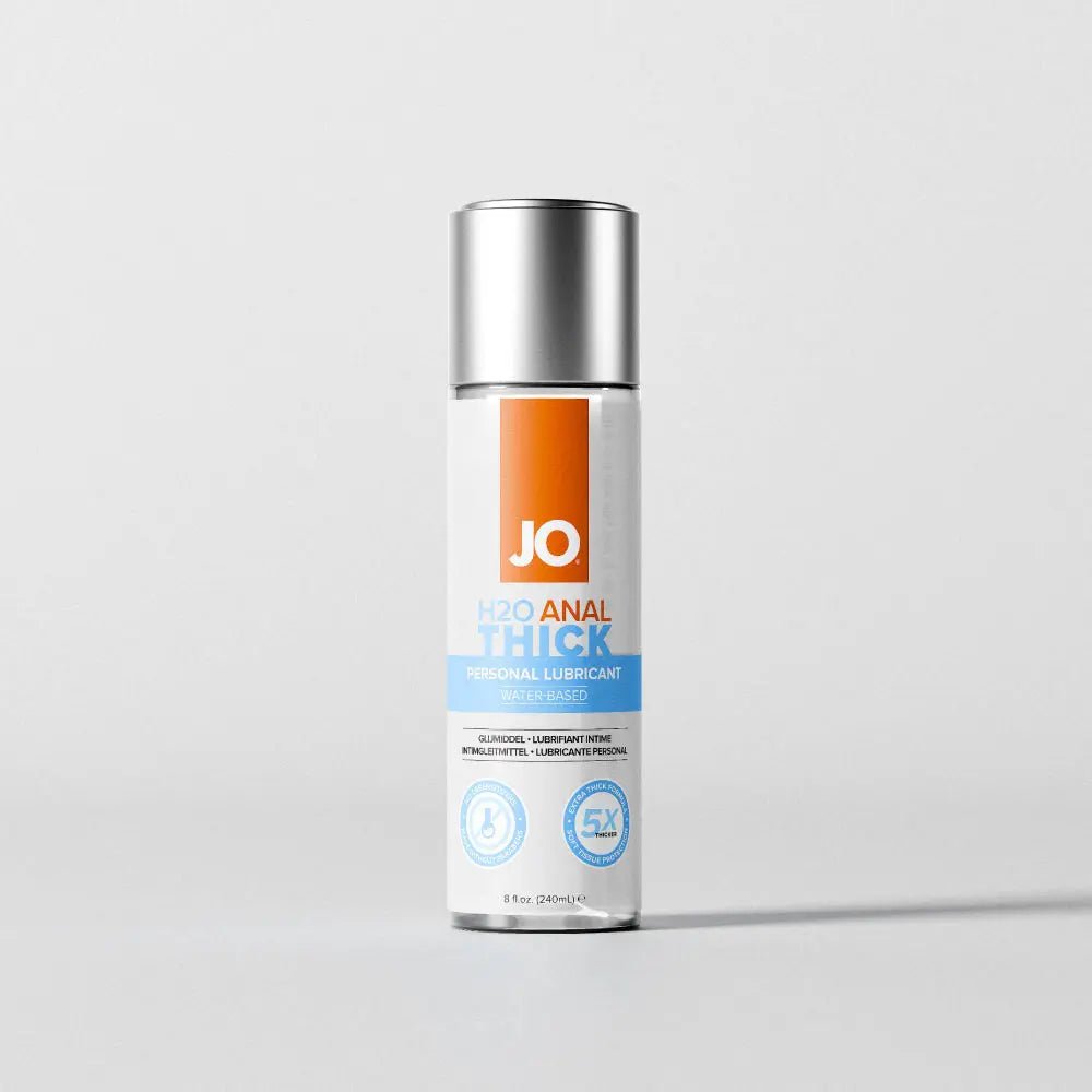 Shop affordable quality JO H2O Anal Thick Lube - 240 mL - Thick Water Based Anal Lubricant - 240 ml Bottle - Discreet Intimate Essentials - LOTIONS & LUBES - JO