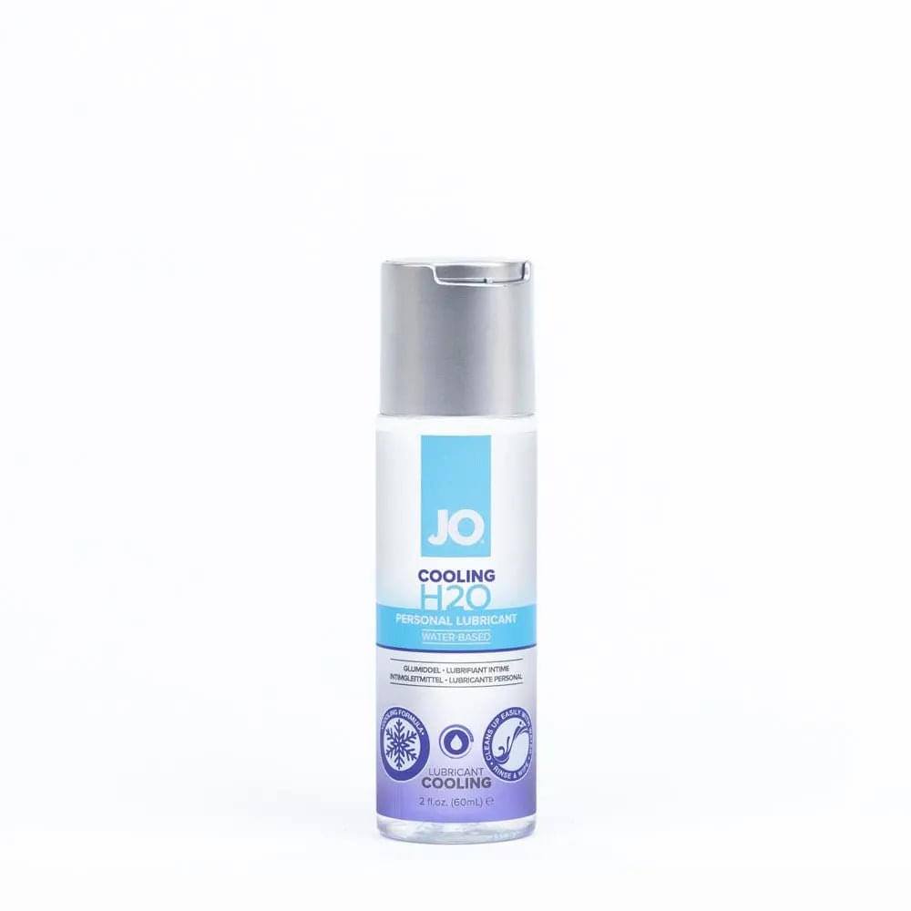 JO H2O Cooling Lube - 60 mL - Water Based Cooling Lubricant - 60 ml Bottle JO Discreet Intimate Essentials.