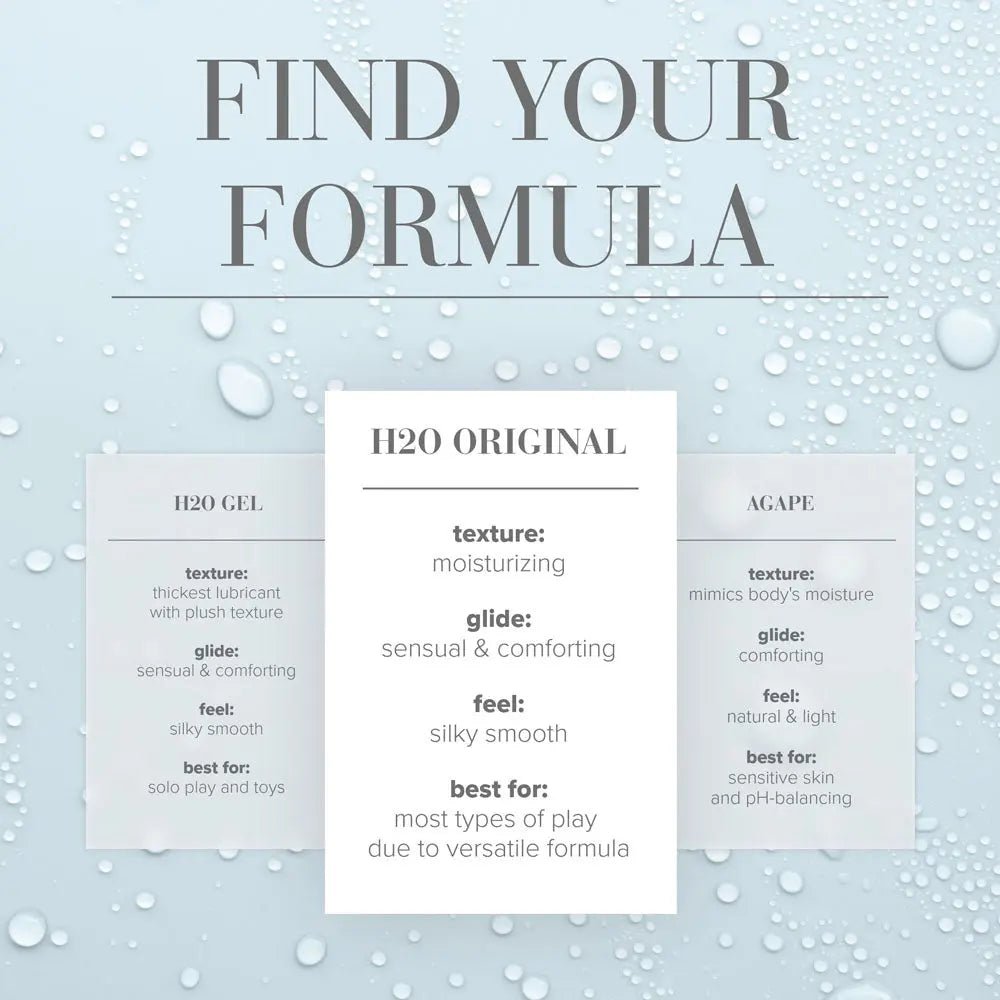 Shop affordable quality JO H2O Original Lube - 240 mL - Water Based Lubricant - 240 ml Bottle - Discreet Intimate Essentials - LOTIONS & LUBES - JO