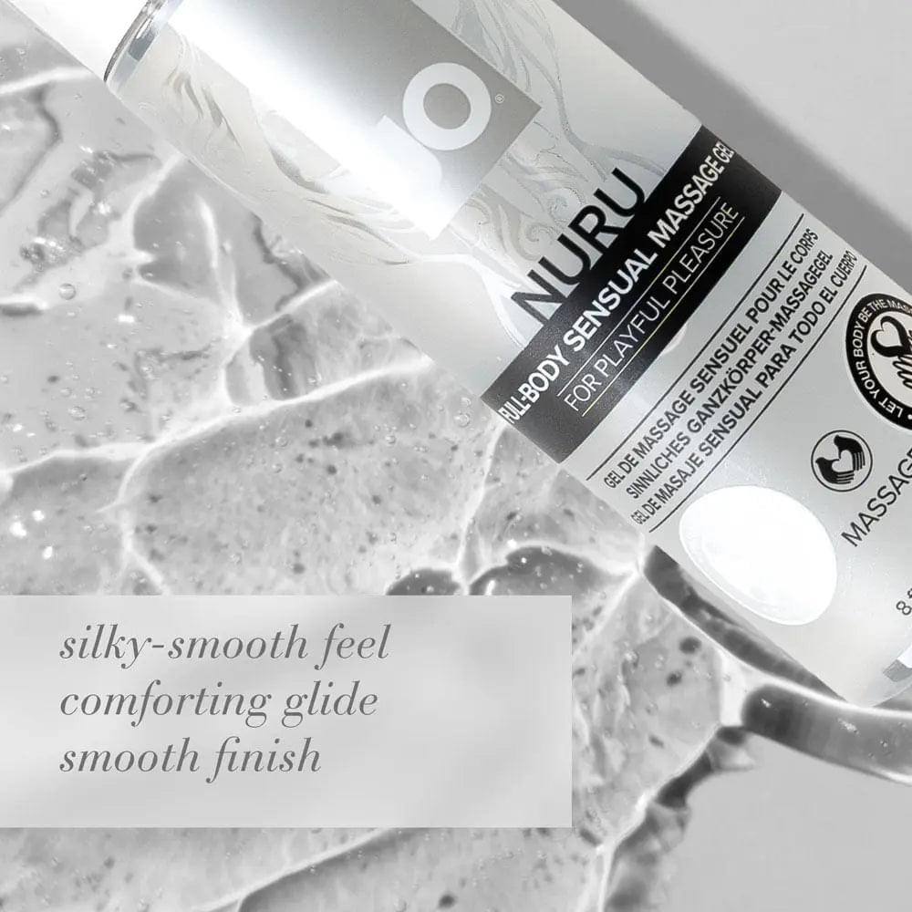 JO Nuru Massage Gel - 240ml - Nuru Massage Lubricant - 240 ml Bottle JO Discreet Intimate Essentials.