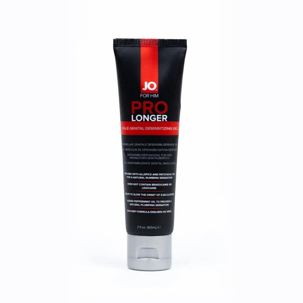 JO Prolonger Gel - 60 mL - Penis Desensitising Gel - 60 ml Tube JO Discreet Intimate Essentials.