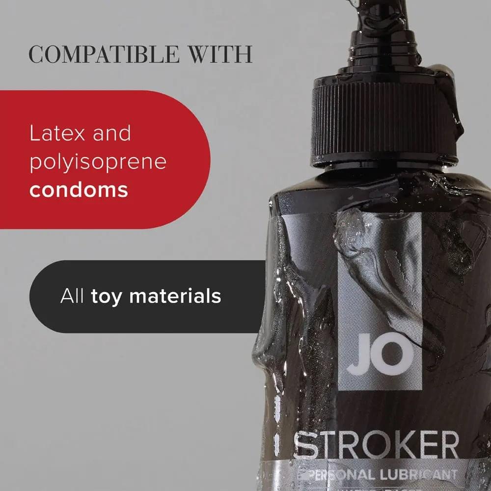 JO Stroker Lube - 120 ml - Water Based Stroker Lubricant - 120 ml Bottle JO Discreet Intimate Essentials.