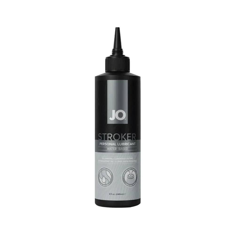 JO Stroker Lube - 240ml - Water Based Stroker Lubricant - 240 ml Bottle JO Discreet Intimate Essentials.