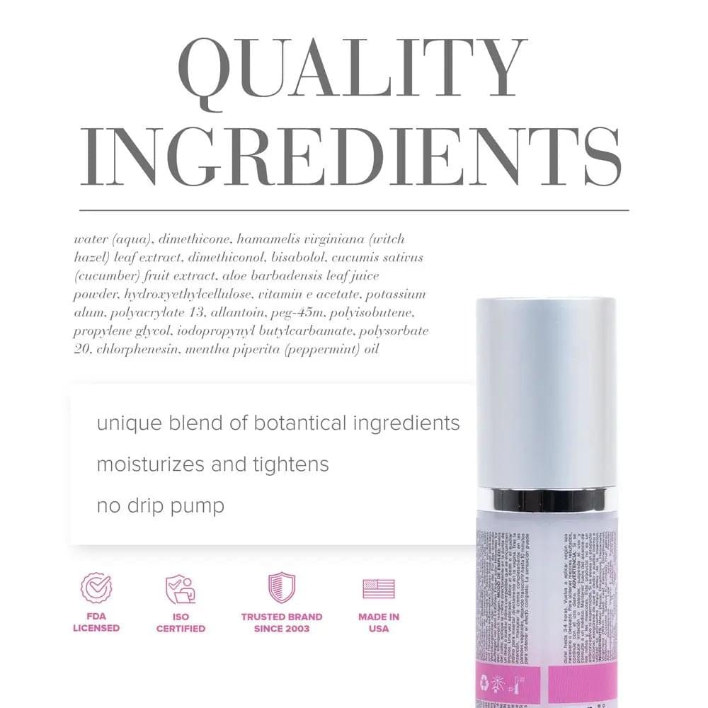 JO Vaginal Tightening Serum - 50ml - Tightening Serum for Women - 50 ml Bottle JO Discreet Intimate Essentials.