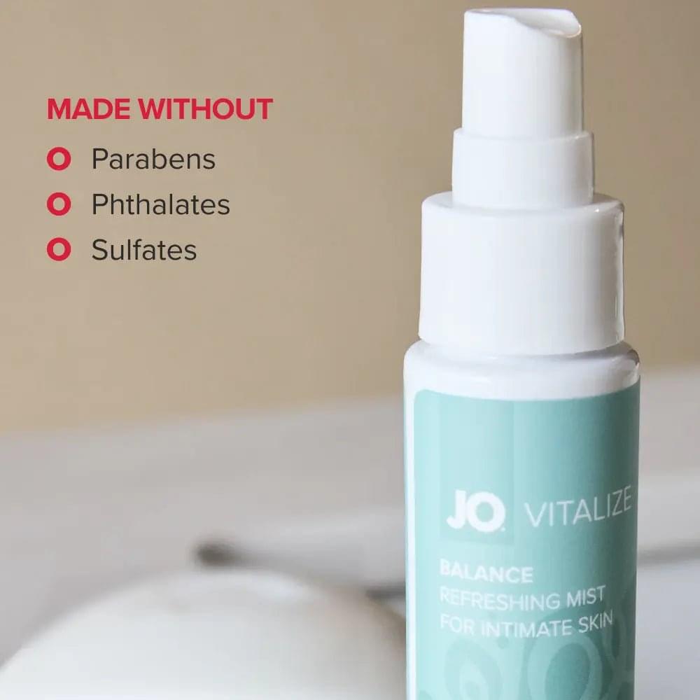 JO Vitalize - Balance Refreshing Mist - 60 ml Bottle JO Discreet Intimate Essentials.