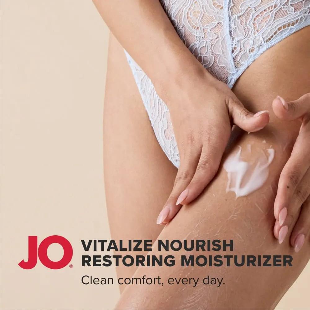 JO Vitalize - Nourish Restoring Moisturiser - 60 ml Bottle JO Discreet Intimate Essentials.