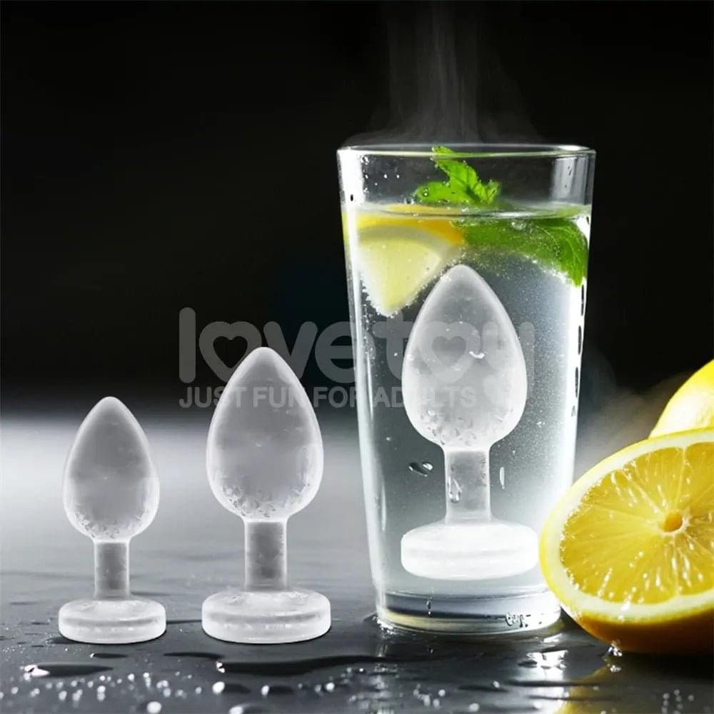 Jokes & Parties Butt Plug Silicone Ice Tray - Novelty Ice Tray Lovetoy Discreet Intimate Essentials.