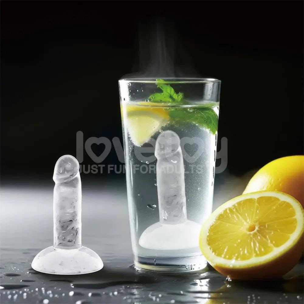 Jokes & Parties Mini Penis Silicone Ice Tray - Novelty Ice Tray Lovetoy Discreet Intimate Essentials.