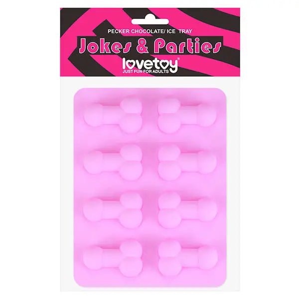 Shop affordable quality Jokes & Parties Pecker Chocolate/Ice Tray - Silicone Tray - Makes 8 Dickies - Discreet Intimate Essentials - NOVELTIES - Lovetoy