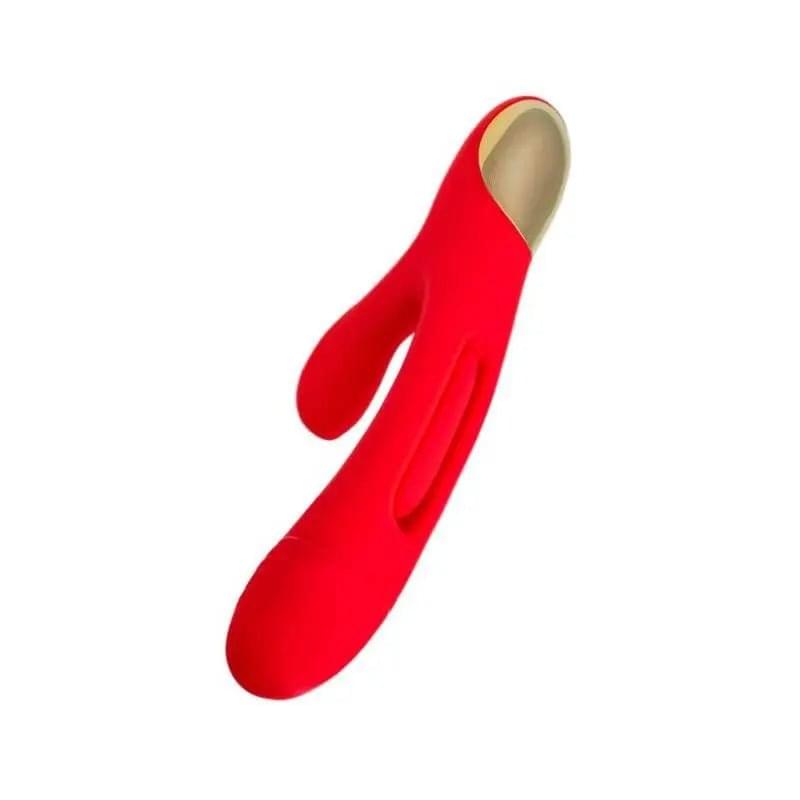 JOS Patti Moving Tongue Rabbit Vibrator Red JOS Discreet Intimate Essentials.