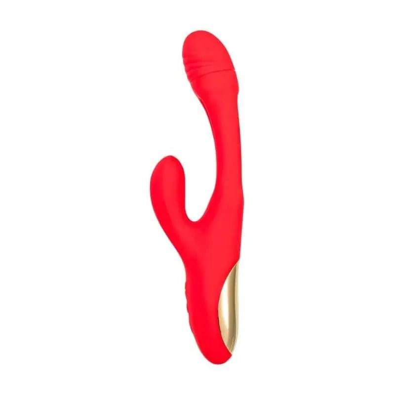JOS Patti Moving Tongue Rabbit Vibrator Red JOS Discreet Intimate Essentials.