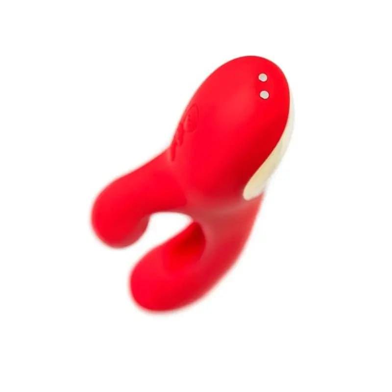 JOS Patti Moving Tongue Rabbit Vibrator Red JOS Discreet Intimate Essentials.