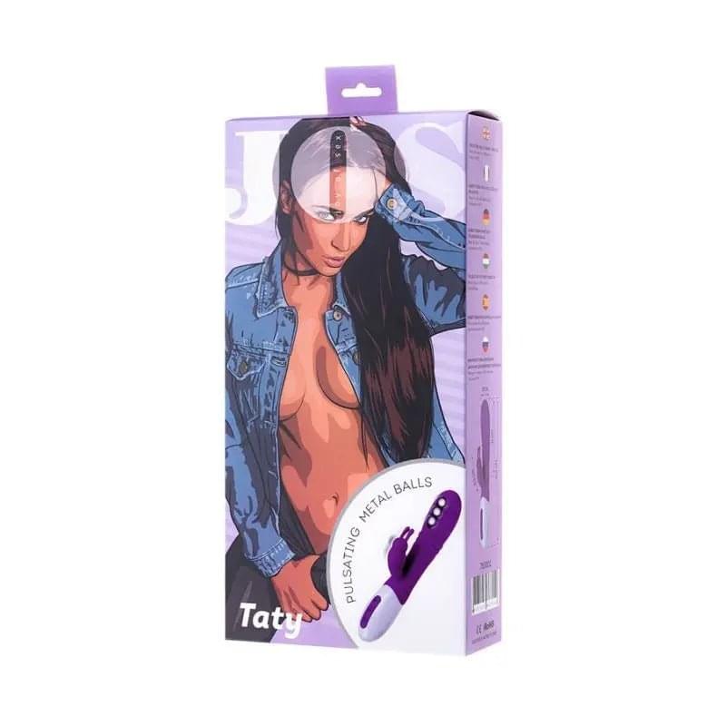 JOS Taty Pulsating Rabbit Vibrator JOS Discreet Intimate Essentials.