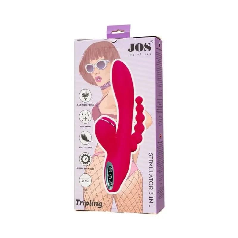 JOS Tripling Triple Stimulator JOS Discreet Intimate Essentials.