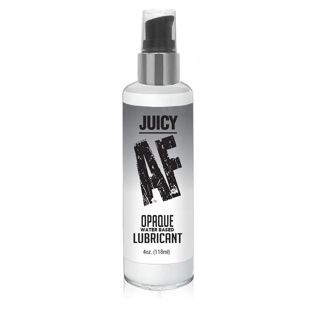 Juciy AF - Waterbased Opaque Lube - 118 ml - Waterbased Cum Lube - 118 ml Little Genie Discreet Intimate Essentials.