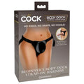 King Cock Elite Beginner's Body Dock Strap-On Harness - Black Adjustable Strap-On Harness (No probe included) Pipedream Discreet Intimate Essentials.