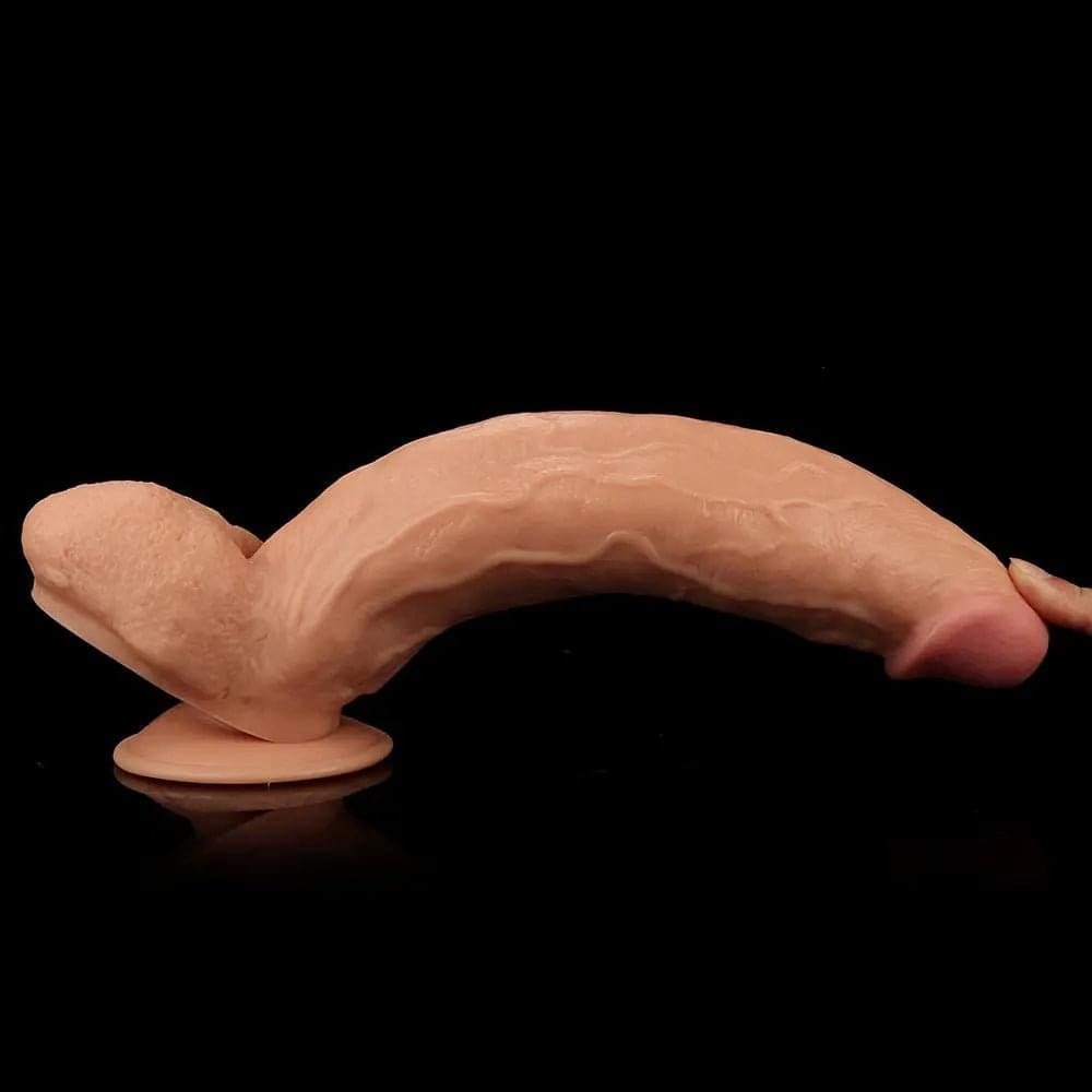 King Size 11'' Realistic Dildo -  29.5 cm Dong Lovetoy Discreet Intimate Essentials.