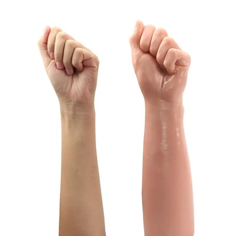 King Sized 12'' Realistic Bitch Fist -  30.5 cm Fist Dildo Lovetoy Discreet Intimate Essentials.