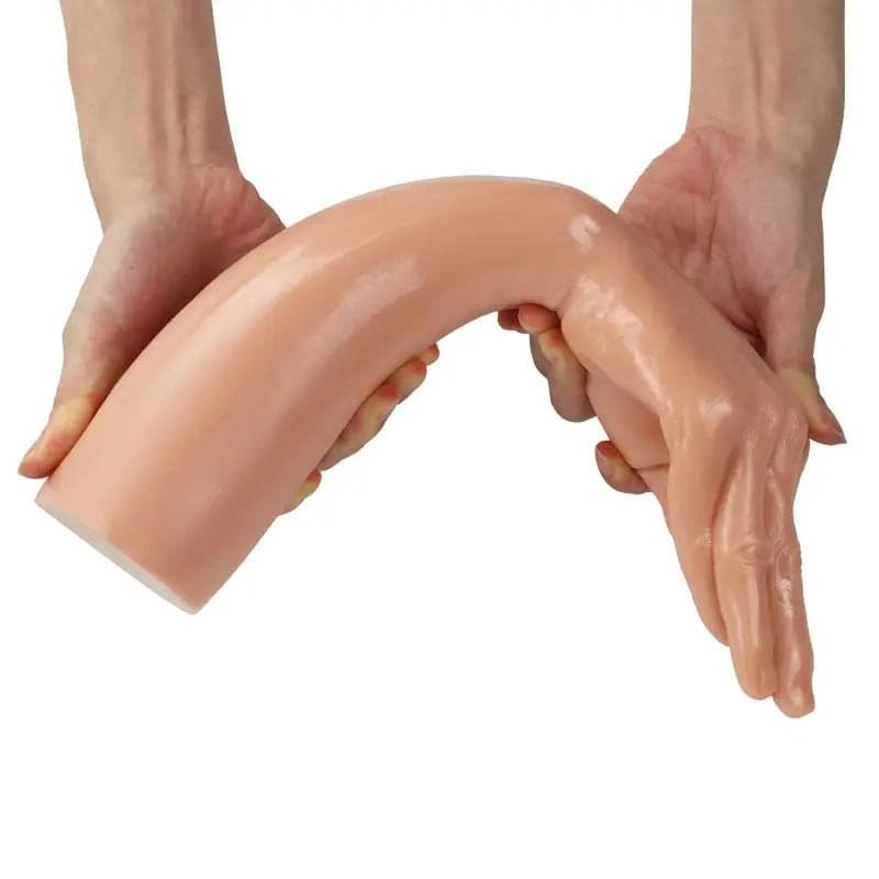 King Sized 13.5'' Realistic Magic Hand -  36 cm Hand Dildo Lovetoy Discreet Intimate Essentials.