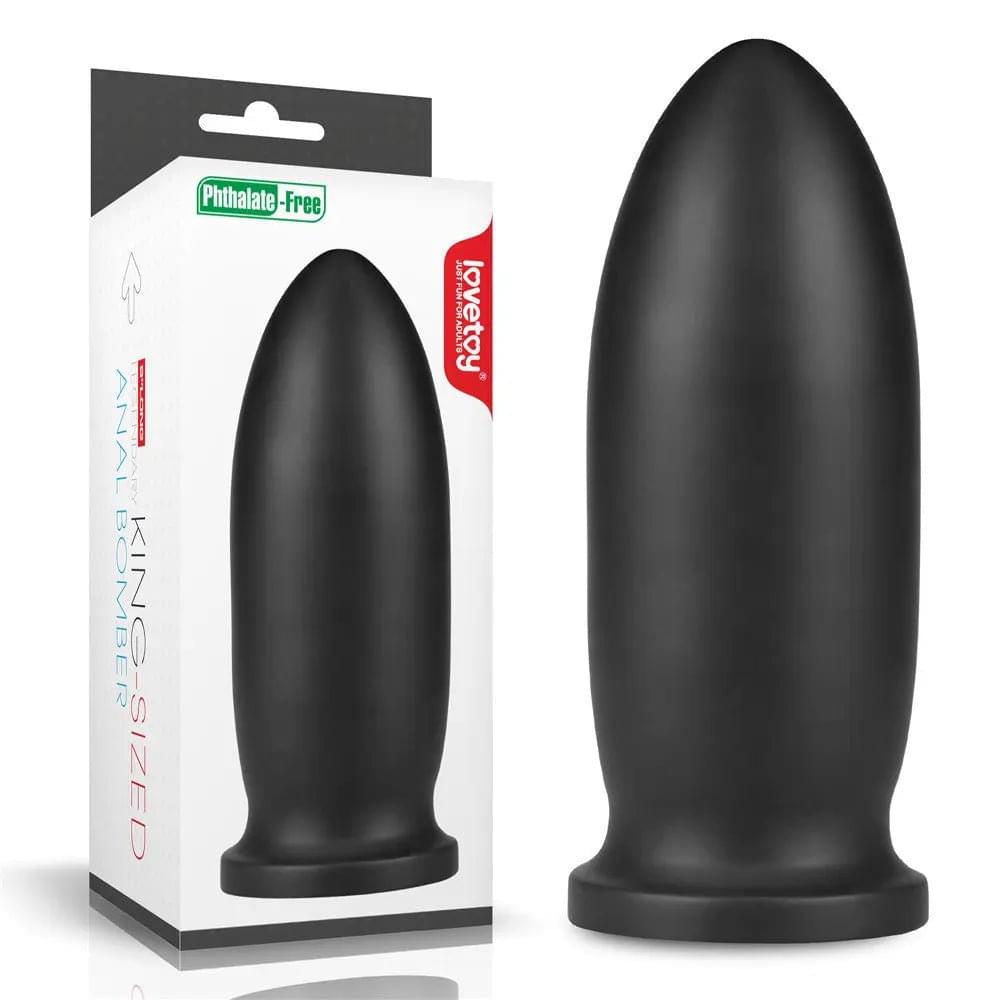 King Sized Anal Bomber -  23 cm (9'') Mega Anal Plug Lovetoy Discreet Intimate Essentials.