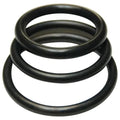 KinkLab Rubber Cock Rings -  Rubber Cock Rings - Set of 3 Sizes Stockroom Discreet Intimate Essentials.