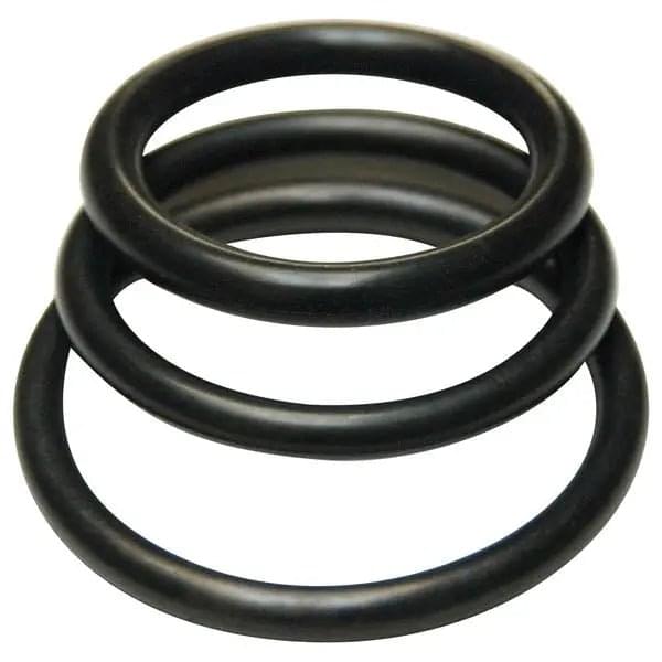 KinkLab Rubber Cock Rings -  Rubber Cock Rings - Set of 3 Sizes Stockroom Discreet Intimate Essentials.