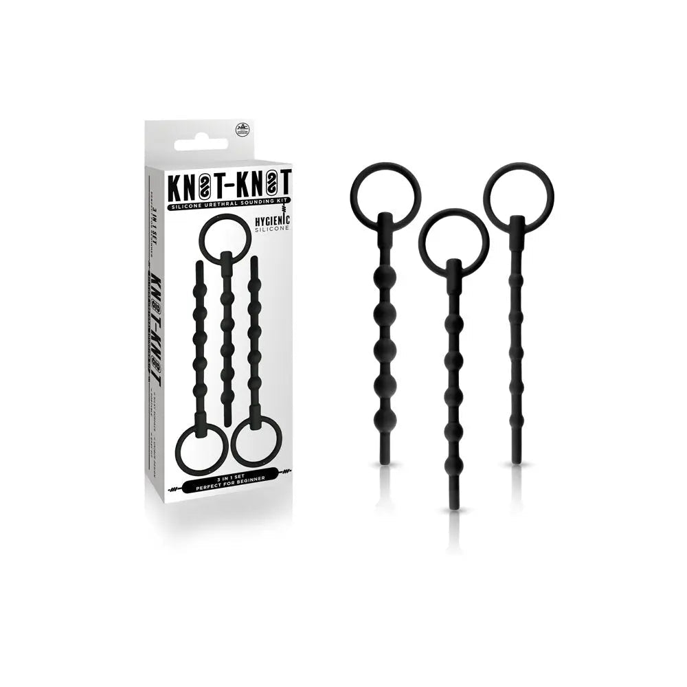 Shop affordable quality Knot Knot - Urethral Sounding Kit - 3 Piece Set - Discreet Intimate Essentials - BONDAGE-TOYS - Excellent Power