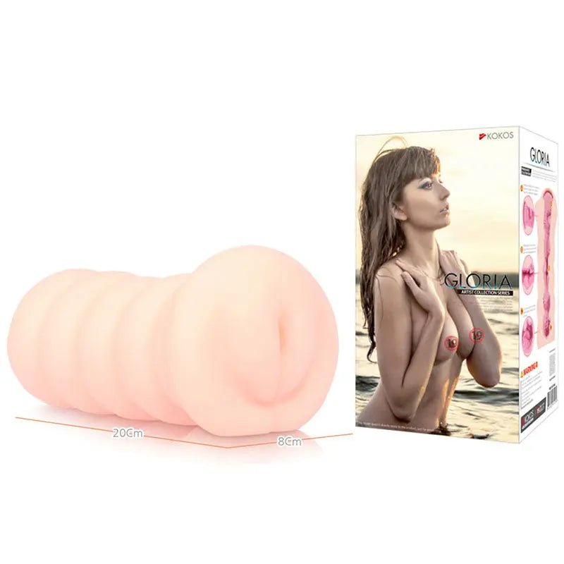 Shop affordable quality Kokos Gloria - Dual Layer Vagina Stroker - Discreet Intimate Essentials - MASTURBATORS - Kokos