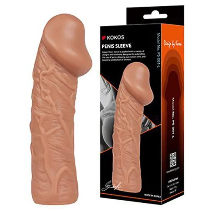 Kokos Penis Sleeve 1 -  Large Penis Extension Sleeve Kokos Discreet Intimate Essentials.