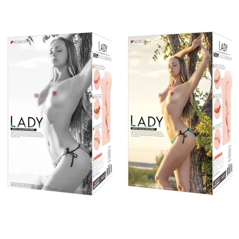 Kokos Three Sisters - Lady -  Vagina Stroker Kokos Discreet Intimate Essentials.