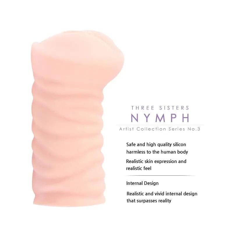 Kokos Three Sisters - Nymph -  Vagina Stroker Kokos Discreet Intimate Essentials.