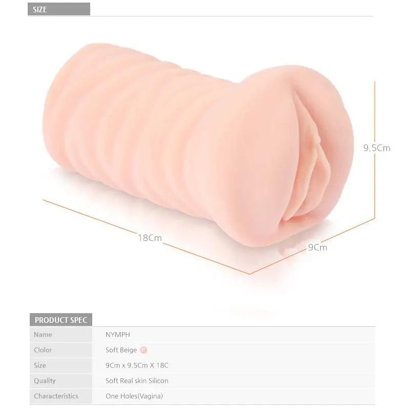 Kokos Three Sisters - Nymph -  Vagina Stroker Kokos Discreet Intimate Essentials.