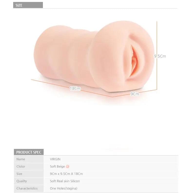 Kokos Three Sisters - Virgin -  Vagina Stroker Kokos Discreet Intimate Essentials.