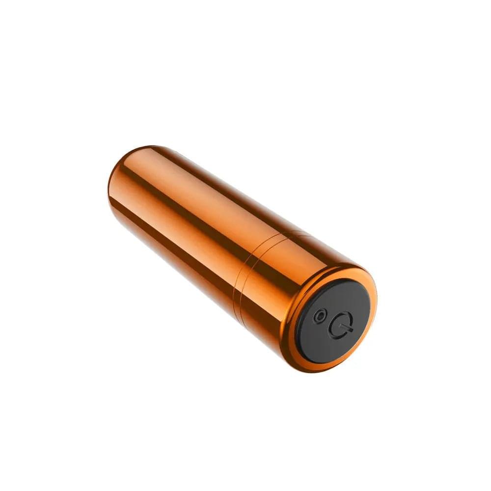 Kool Vibes - Rechargeable Mini Bullet - Tangerine - Orange 6.4 cm USB Rechargeable Bullet Blush Novelties Discreet Intimate Essentials.