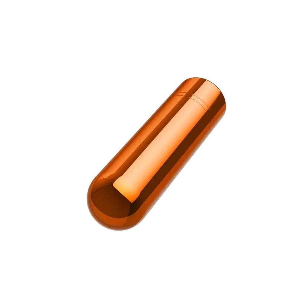 Kool Vibes - Rechargeable Mini Bullet - Tangerine - Orange 6.4 cm USB Rechargeable Bullet Blush Novelties Discreet Intimate Essentials.